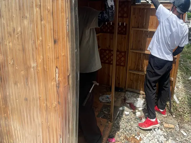 即日！低価格で安心の物置解体！◎年中無休◎駐車代お店負担サービスの画像