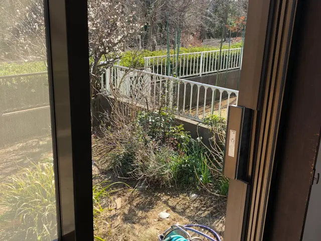 きれいな窓から見たいペルシャンブルーの空！きっと気持ちもやすらぎますよ！サービスの画像