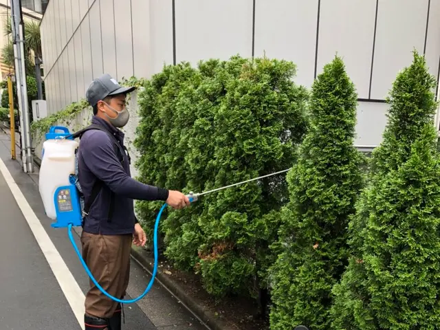 ☆業界歴23年☆植木屋によるプロの消毒で徹底駆除！時間外緊急対応可！ご相談下さいサービスの画像