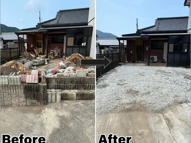 一年の締めくくりと始まりに、庭を整えませんか？急なご対応も承っております。サービスの画像