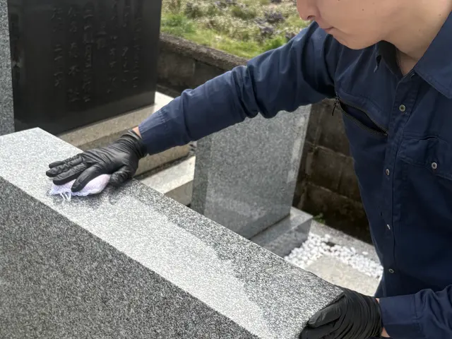 モニター価格!真心対応致します！お墓清掃・立会い不要サービスの画像
