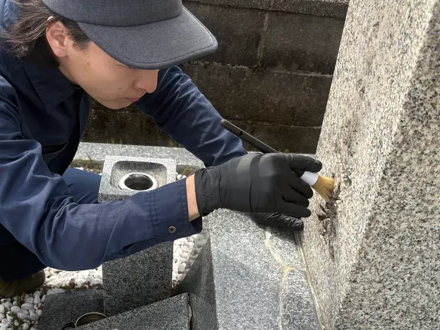 モニター価格!真心対応致します！お墓清掃・立会い不要サービスの画像