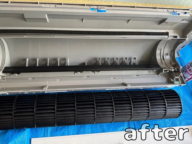 〜圧倒的洗浄力〜限られた業者しかできない完全分解でお客様のエアコンを新品にしますサービスの画像