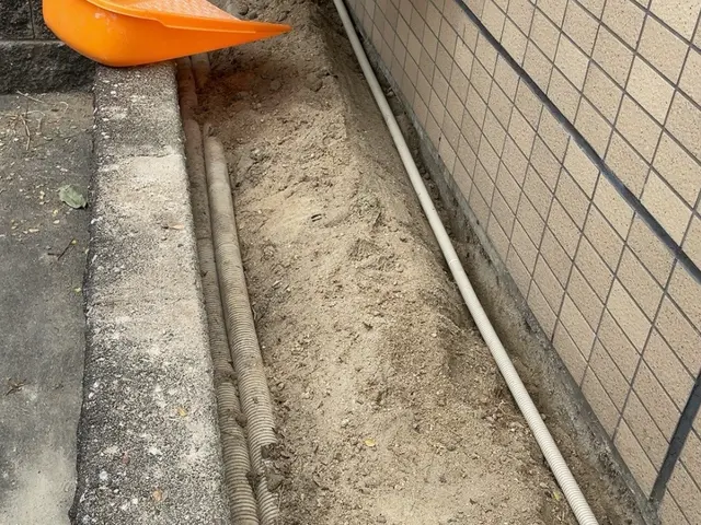 店長の私がすべて対応いたします。砂利敷きで、雑草なしの幸せ快適生活！庭が激変！サービスの画像