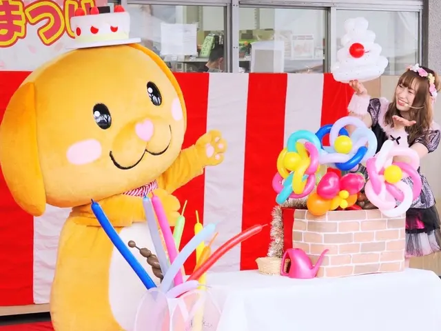 【子ども向けパフォーマー】ゆるキャラとカラフルな風船でイベントを盛り上げます！