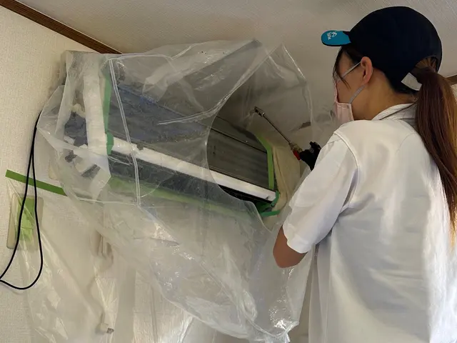 高圧洗浄で内部までスッキリ！女性スタッフがお伺いします。いつでもご連絡ください。サービスの画像