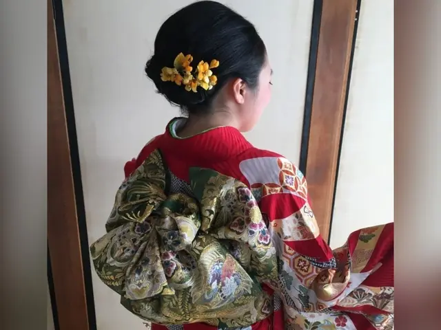 着付け料金内でヘアセット有対応地域外も可能☆美容師☆師範☆ブライダル☆TV撮影有サービスの画像