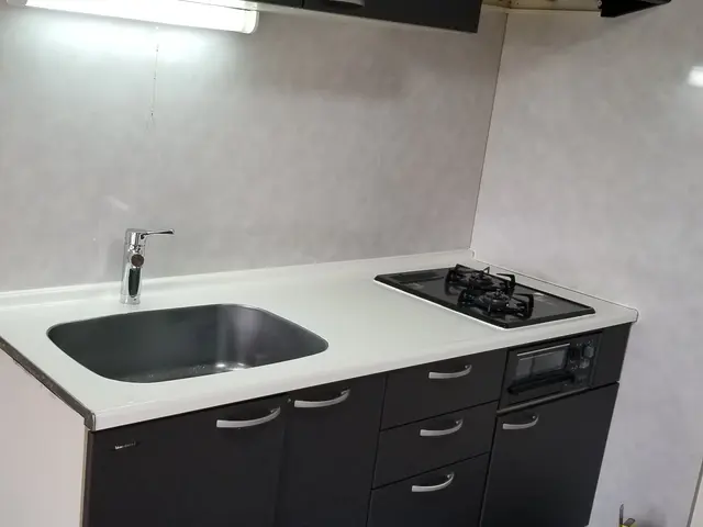 キッチン天板の補修、塗装サービスの画像