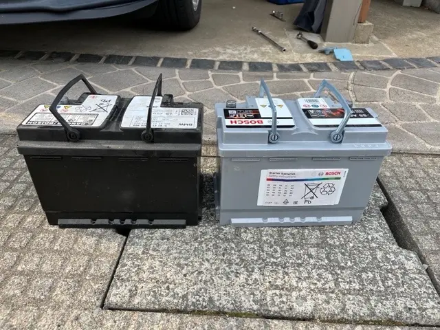 廃バッテリーは無料回収致します。サービスの画像