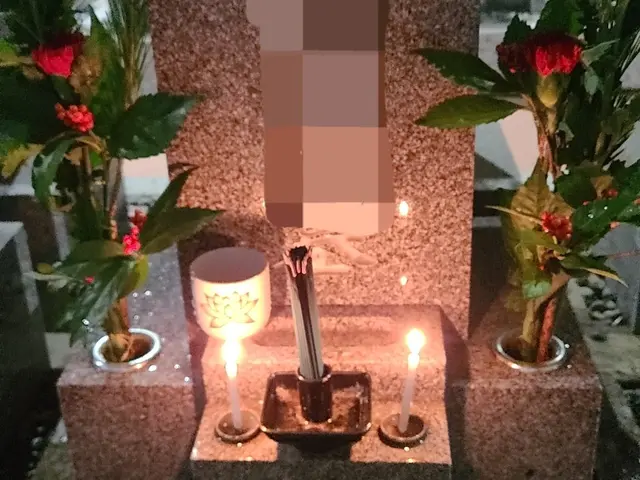 お墓参り代行サービス/使用区画の除草清掃、供物の用意と合掌礼拝サービスの画像