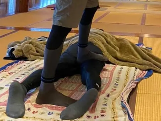 足でほぐす独特なリラクゼーション「楽健法」サービスの画像