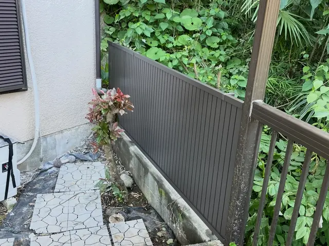 フェンスの取り付けサービスの画像