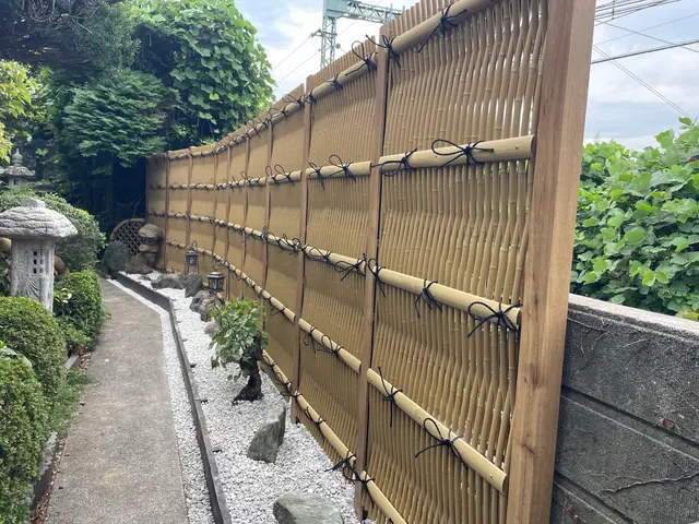 フェンスの取り付けサービスの画像