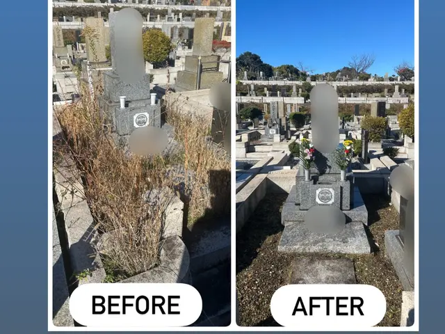 遠方でも安心想いを大切にするお墓参り代行サービスの画像