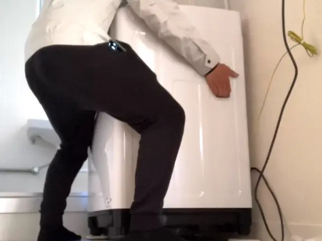 縦型洗濯機の設置のみサービスの画像