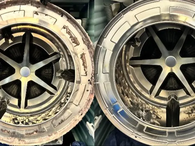 乾燥しない・生乾き臭でお困りの方へ　ドラム式　夫婦で丁寧に対応　実績300台以上サービスの画像