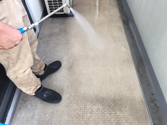 【くらま歴9年の本物です】砂埃やこびり付いた排水溝の汚れ　プロの仕上げ力をサービスの画像