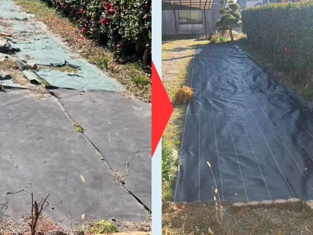 防草シート施工サービスの画像