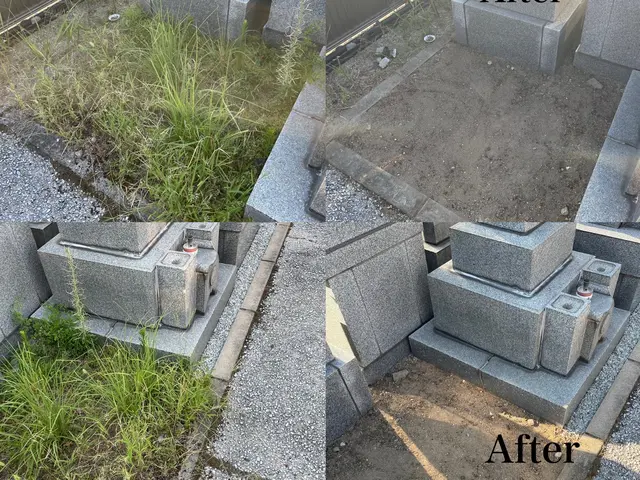 100㎡（約30坪）まで29800円でご自宅、放棄地や空地等を格安除草！サービスの画像