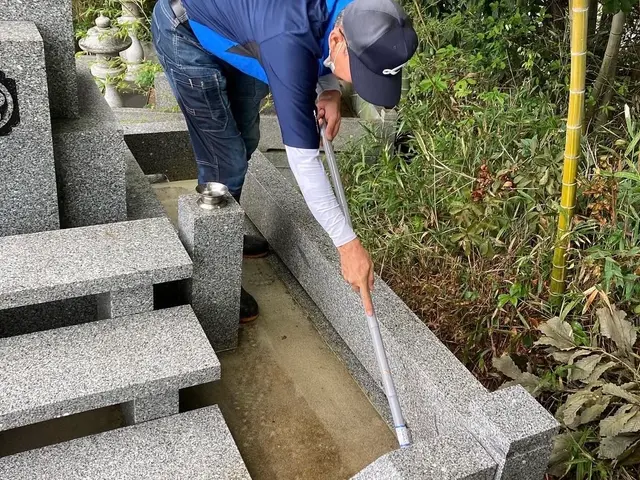 【お墓参り代行】様々な事情でお困りの方へ心を込めてお手伝い。サービスの画像