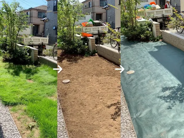 草取りの負担を減らしたい方におすすめです。サービスの画像