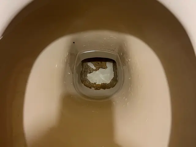 頑固な尿石取りを家庭用洗剤で！後々ご自分で出来る様にサービスの画像