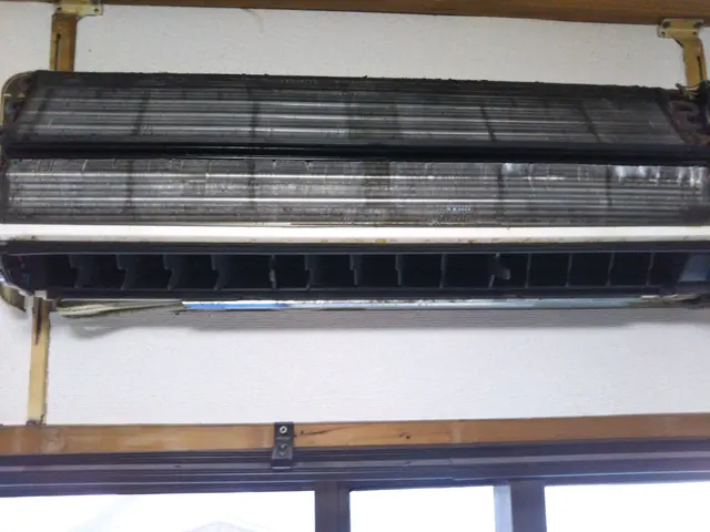 6月エアコンクリーニングの予約のお客様は防カビコートサービス。サービスの画像