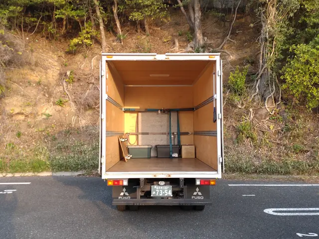 ２ｔトラックで単身者様のお荷物をベテランスタッフ２名が余裕でお運び致します！サービスの画像