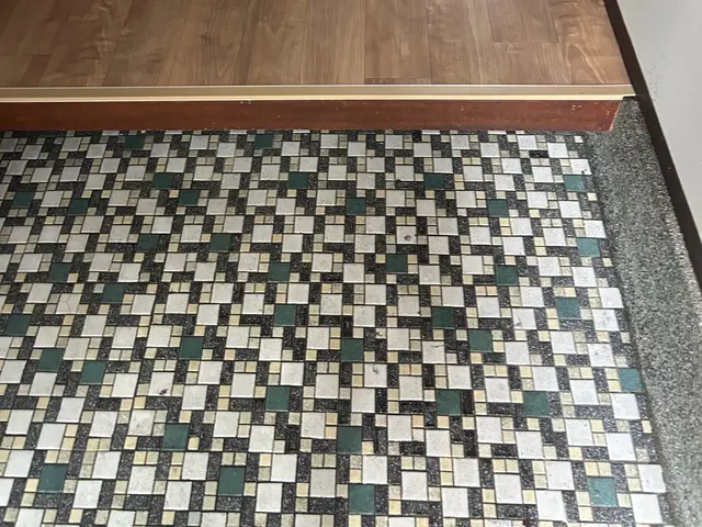 玄関タイルクリーニング。丁寧。仕上がり重視サービスの画像