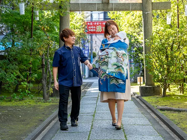 産着（帽子、スタイ付き）無料レンタル！paypay加盟店