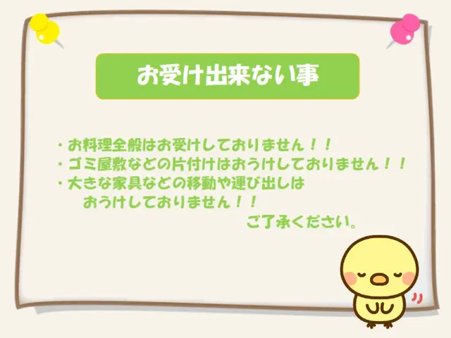 【非喫煙者が対応】徹底的な掃除◉損害保険加入済み★お手入れのアドバイスまで☆サービスの画像