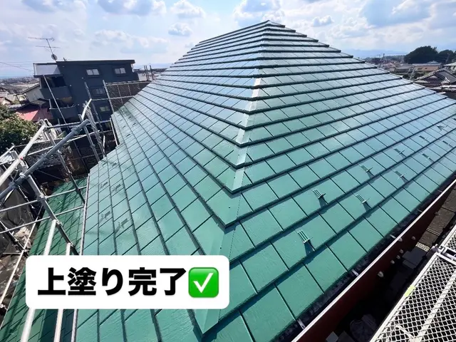 一級塗装技能士☆工事後安心長期保証サービスの画像