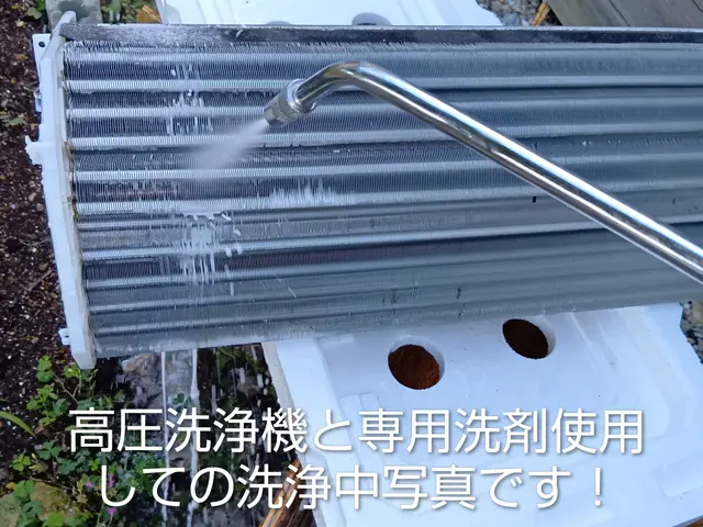 持ち帰り式エアコン完全分解クリーニング！　1週間ほどお預かり分解クリーニングサービスの画像