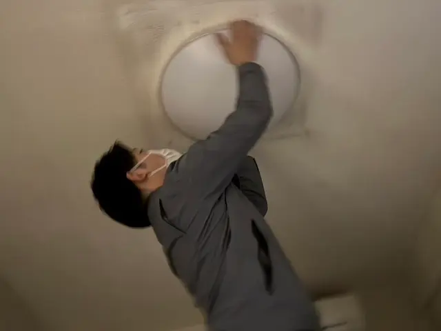 シーリング照明、電球の取り付けと取り外しサービスの画像