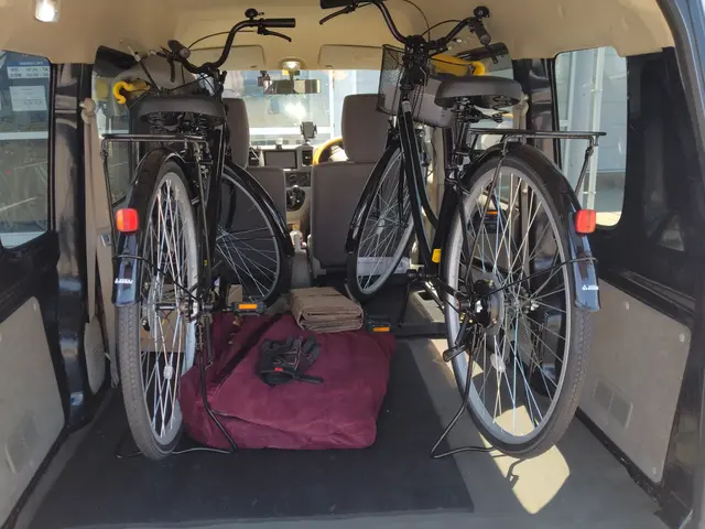 小荷物OK◎指定時間通りの運搬◎専用バンドで固定し、破損なく丁寧に運びます！サービスの画像