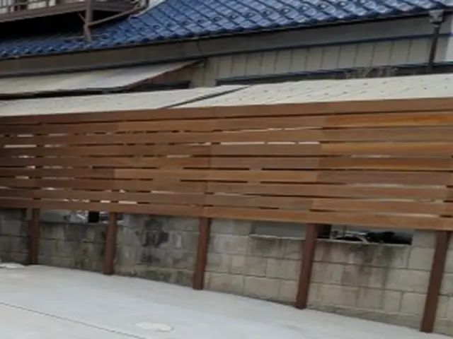 フェンス＆目隠しフェンスの施工は安心してお任せ下さい。サービスの画像