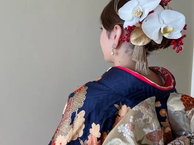 一日快適に過ごせる着付け、当店がお手伝いします！