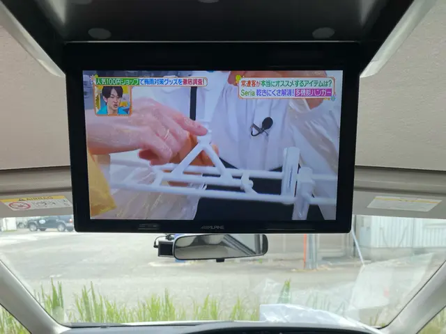 出張フリップダウンモニター(日本製)取り付け※クレジット・スマホ決済可能！サービスの画像