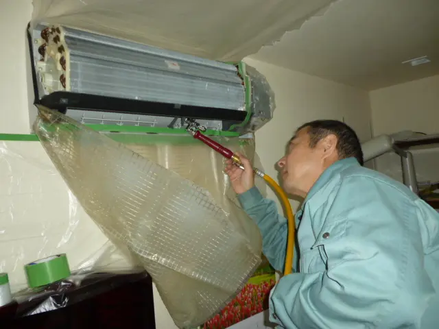 エアコンクリーニング（壁掛けタイプ)◎夫婦で伺いますサービスの画像