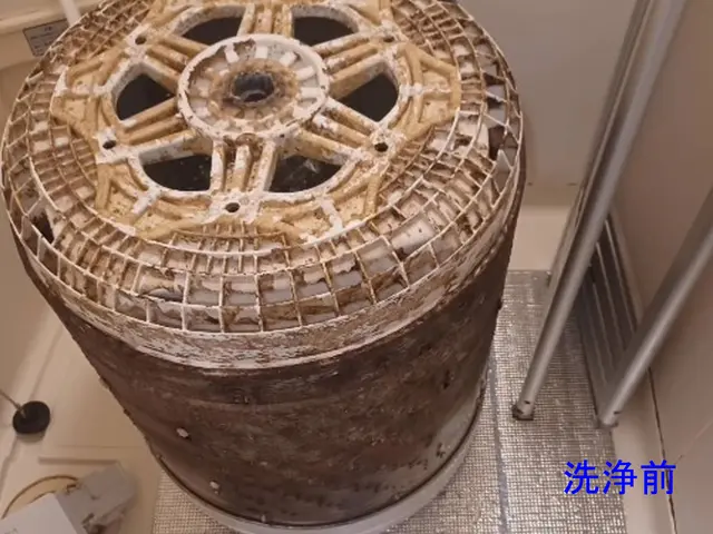 ☆お客様のお困り事解決☆洗濯物もスッキリ【洗濯槽はずし、高圧洗浄します】サービスの画像