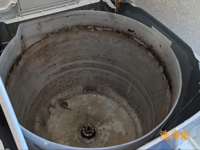 ☆お客様のお困り事解決☆洗濯物もスッキリ【洗濯槽はずし、高圧洗浄します】サービスの画像