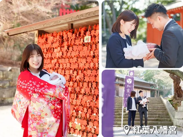 《雨でも撮影可能！》はじめての家族写真、お宮参りの特別な一日を残そう。