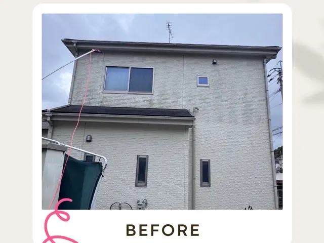 【高圧・低圧】選択可　外壁の汚れ・コケ・カビを除去！美観を取り戻す洗浄サービスサービスの画像