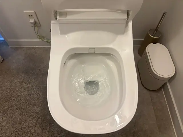 ウォシュレットは外して裏側まで洗浄します！◆すべて自社で対応します！サービスの画像