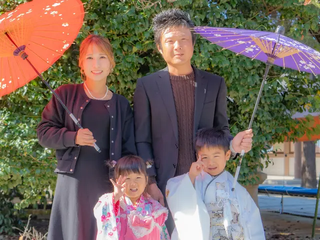 【大切な記念を家族の永遠の思い出に】楽しい撮影現場/撮影小物無料貸し出し