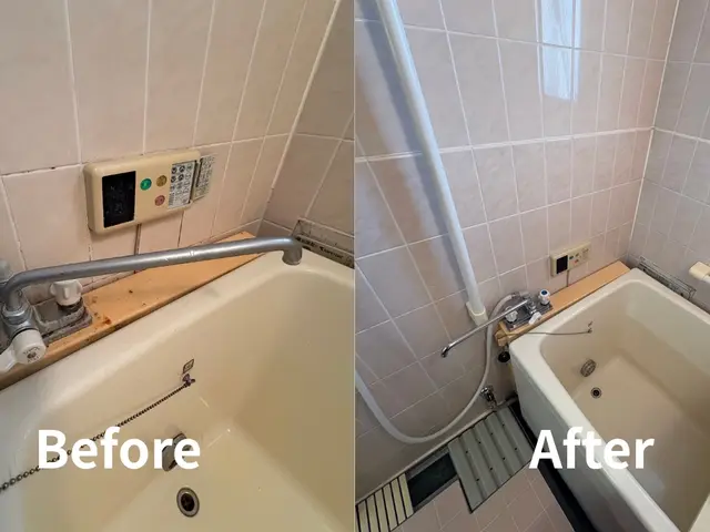浴室クリーニング（高圧洗浄仕上げ）｜泡ブリーチ対応可サービスの画像