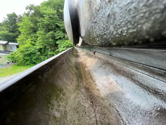 美里町の大煌です！雨樋をキレイにします！サービスの画像