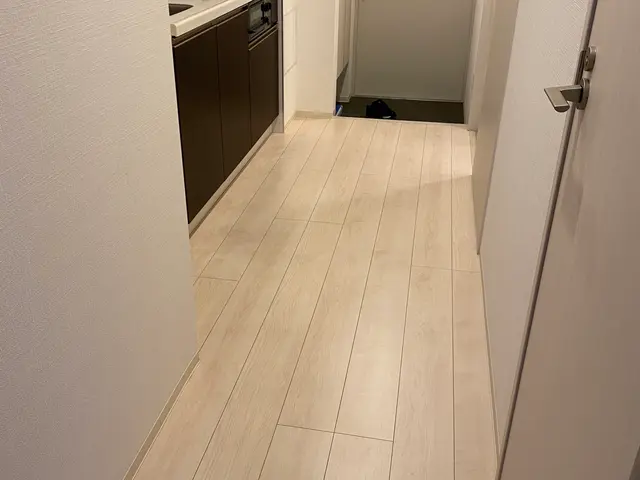 退去後　入室前全体清掃　素材の劣化は戻せませんが！復元出来る所はピカピカに！サービスの画像