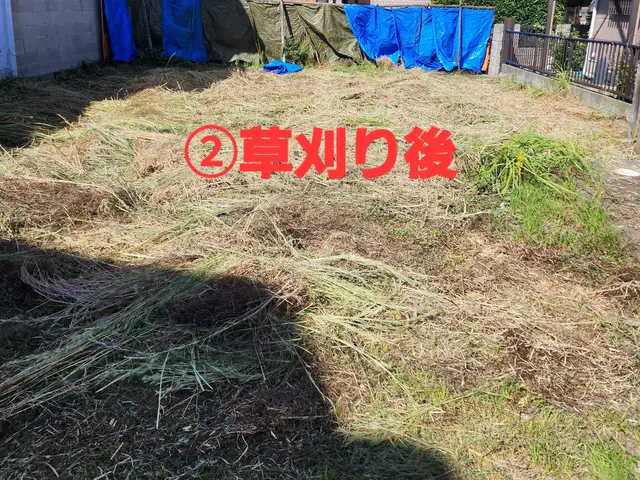 【造園業20年☆庭園管理士】養生を徹底して施工致します。サービスの画像