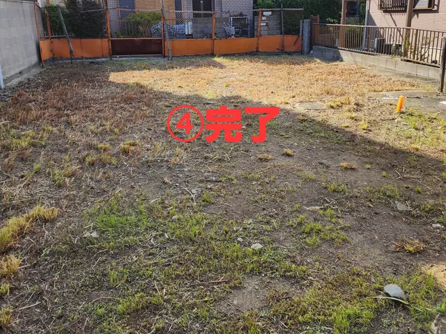 【造園業20年☆庭園管理士】養生を徹底して施工致します。サービスの画像